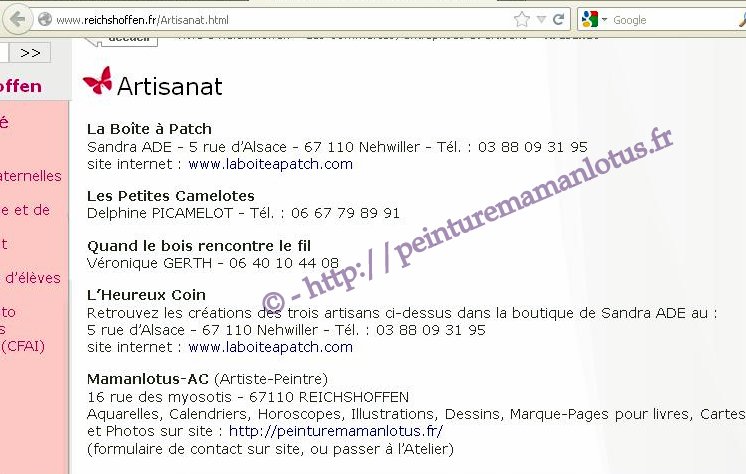 ALSACE | REICHSHOFFEN | MARKETINGING | PEINTUREMAMANLOTUS-AC | SITE_MAIRIE