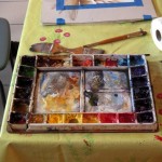 TECHNIQUE | PEINTUREMAMANLOTUS | CHRISTIANE ALLENBACH | PALETTE DE ROLAND