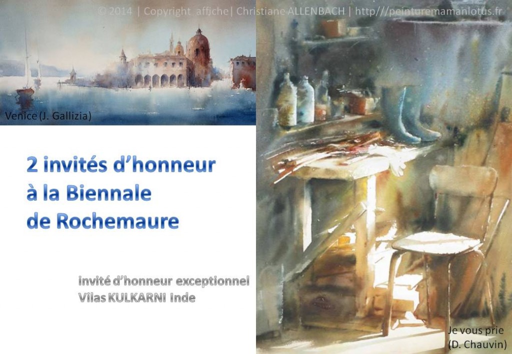 CHRISTIANE ALLENBACH | ROCHEMAURE INVITES HONNEUR