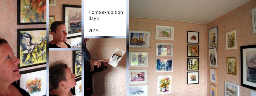 CHRISTIANE ALLENBACH HOME EXHIBITION 2015 DAY 1