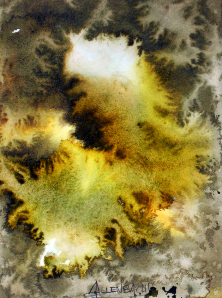 CHRISTIANE ALLENBACH 18 x 24 cm CROISSANCE