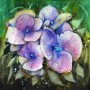 CHRISTIANE ALLENBACH 28x26 Arches Fleurs