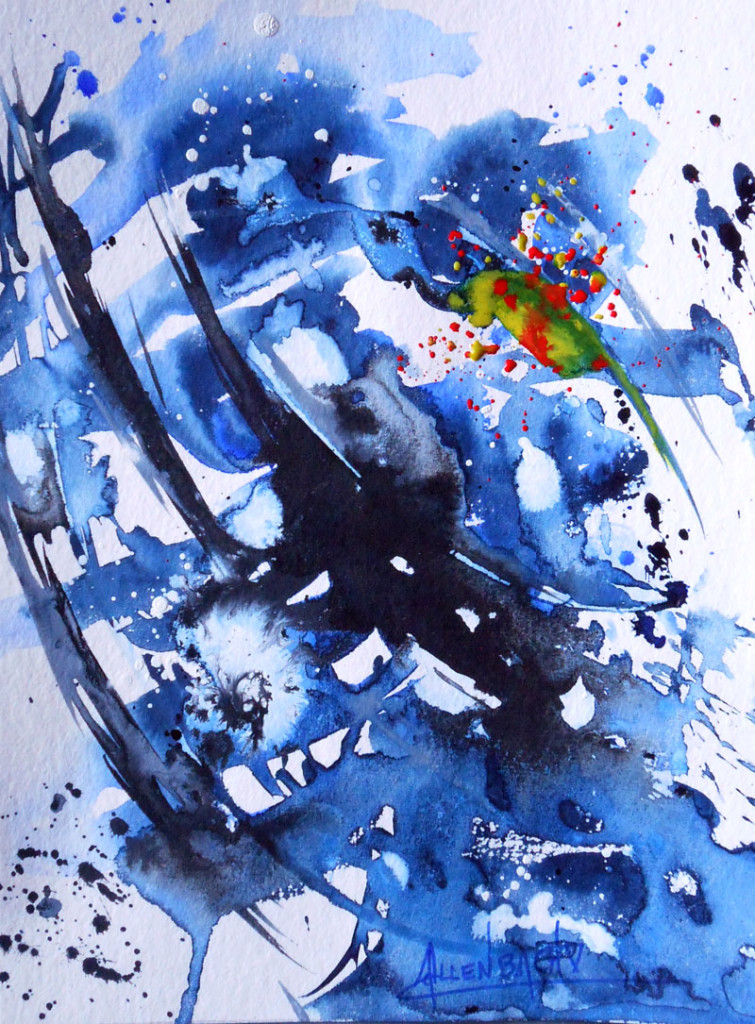 CHRISTIANE ALLENBACH EXPRESSION 18 x 24 cm
