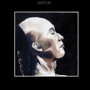 CHRISTIANE ALLENBACH SKETCH CARTE POSTALE