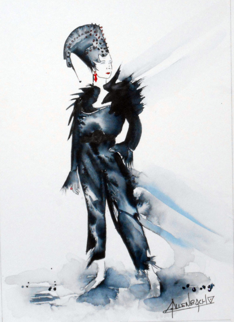 CHRISTIANE ALLENBACH MYSTIC 24 x 30 CM HAHNEMUEHLE LEONARDO 600