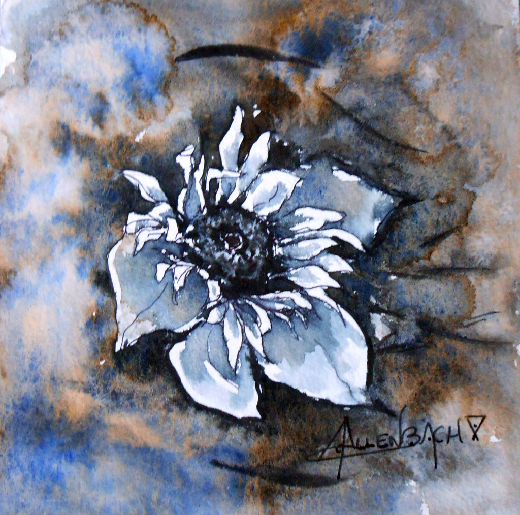 CHRISTIANE ALLENBACH SONNENBLUME 15 x 15 cm