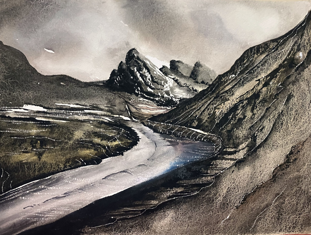 CHRISTIANE ALLENBACH MONTAGNE NOCTURNE